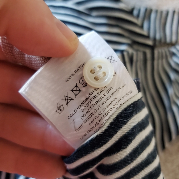 Revolve Faithful the Brand Striped Wrap Dress 2 - Picture 6 of 6